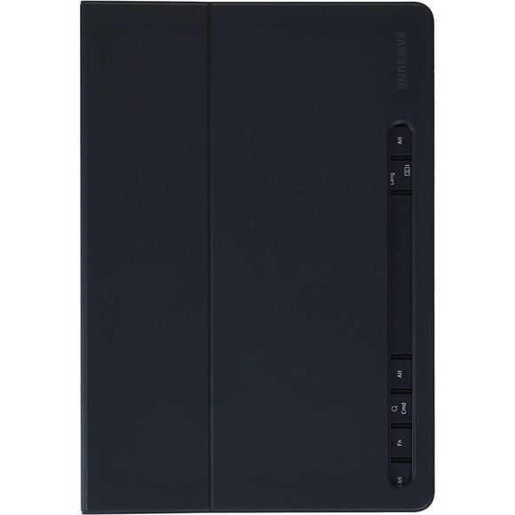 Samsung - EF-DT630UBEGUJ Galaxy Tab S8, Tab S7 Slim Book Cover Keyboard - Black - Picture 2 of 5